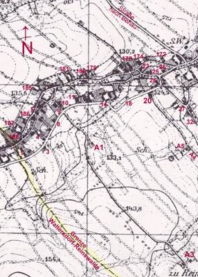 Internetseite - 1.-3. Teil Karte Reinswalde Waltersdorf bis Benauer Strae West 1940