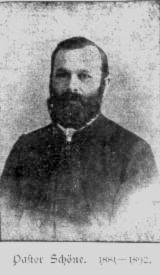 1881-1892 Pastor Schne